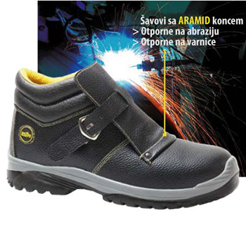 ISSA kožne cipele za zavarivače Ebro S1P SRC 35140-2