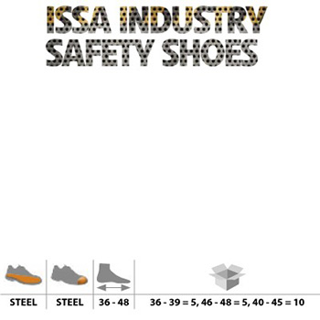 ISSA kožne cipele za zavarivače Ebro S1P SRC 35140-3