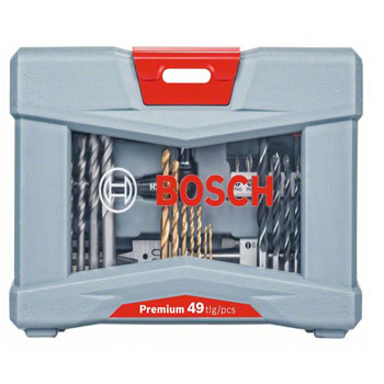 Bosch 49-delni Premium X-Line set bitova i burgija sa ručnim zavrtačem 2608P00233-3