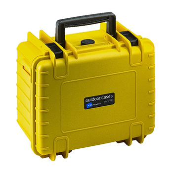 B&W International kofer za alat outdoor prazan, žuti 2000/Y-1