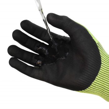 DeWalt zaštitne rukavice visoke vidljivosti HPPE zaštita od A4 sečenja DPG855L-3