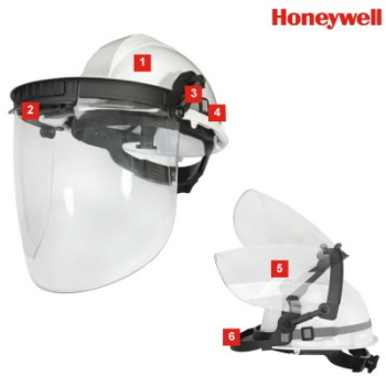Honeywell vizir štitnik za lice Turboshield™ polikarbonatni-2