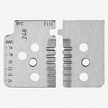 Knipex precizni skidač izolacije s profilnim noževima za AWG 16-26 12 12 14-3