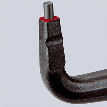 Knipex precizna klešta za spoljašnje sigurnosne prstenove kriva 130mm 49 21 A11-4