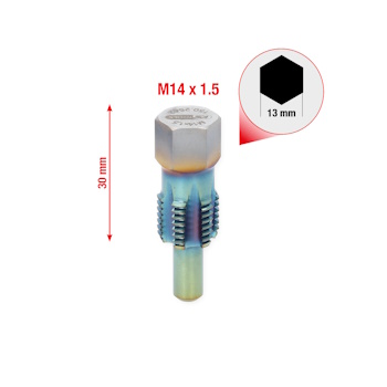 KS Tools rezač navoja sa vodećim vijcima za temperaturne senzore M14x1.5 150.2542-1