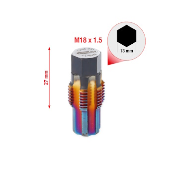 KS Tools rezač navoja sa vodećim vijcima za temperaturne senzore M18x1.5 150.2543-1