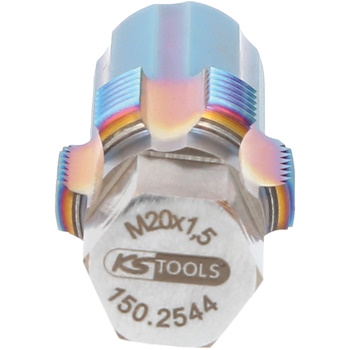 KS Tools rezač navoja sa vodećim vijcima za temperaturne senzore M20x1.5 150.2544-2