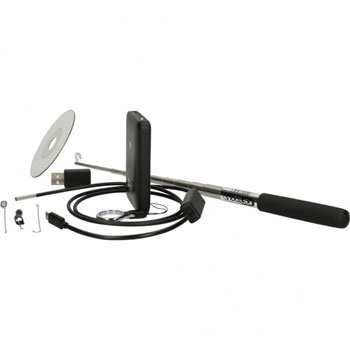 KS Tools set Wi-Fi videoskopa sa Ø 3,9 mm 0° HD sondom s prednjom kamerom 7-delni 550.7520-1