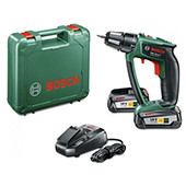 Bosch akumulatorska dvobrzinska bušilica-odvrtač litijum-jonska PSR 18 LI-2 Ergonomic 06039B0101