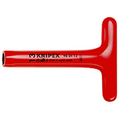 Knipex nasadni ključ sa T-drškom izolovan 1000V 13mm 98 04 13