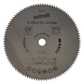 Wolfcraft kružna testera za ručne cirkulare CV ø190x16x2.4mm 6275000