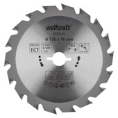 Wolfcraft kružna testera za ručne cirkulare HM ø130x16x2.4mm 6356000