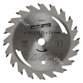Wolfcraft kružna testera za ručne cirkulare HM ø140x12.75x2.4mm 6458000