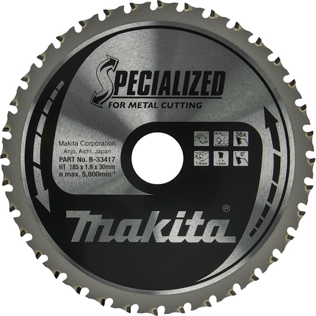 Makita TCT Specialized list za testeru 185mm B-33417