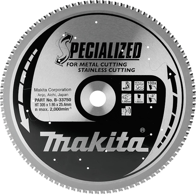 Makita TCT Specialized list za testeru 305mm B-33750