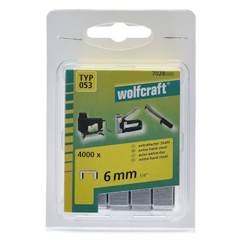 Wolfcraft spajalice ravne tip 053 6mm 4000/1 7028000-1