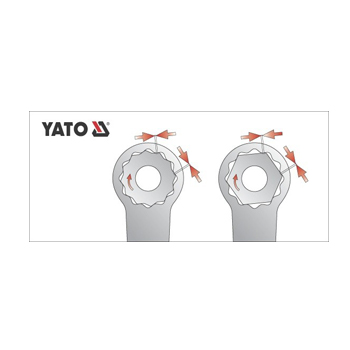 Yato ključ okasti 12x13mm YT-0386-2