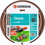 Gardena baštensko crevo 20m sa nastavcima i prskalicom u setu GA 18004-20 