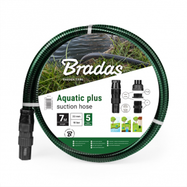 Bradas usisno crevo aquatic plus SATP2207/BK-SET