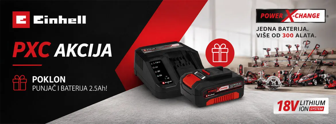 Einhell PXC akcija Jun 2026