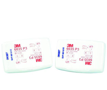 3M filter (čvrste i tečne čestice) 6035 P3 (par) 3M filter (čvrste i tečne čestice) 6035 P3 (par)