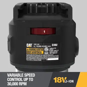 CAT aku glodalica 18V 1/4 CAT aku glodalica 18V 1/4