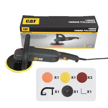 CAT polirka 180mm 1450W DX38