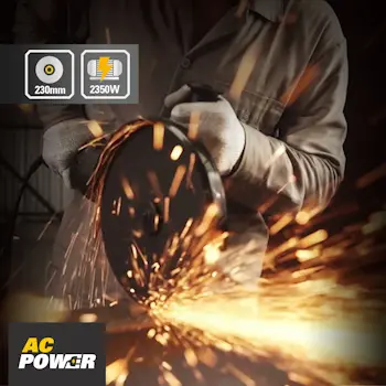 CAT ugaona brusilica 230mm 2350W DX35-3