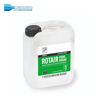 CECCATO ROTAIR FOOD GRADE ulje za vijčane kompresore 5l 10421010011 CECCATO ROTAIR FOOD GRADE ulje za vijčane kompresore 5l 10421010011