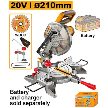 INGCO CMSLI2021 aku kružna testera ger 210mm 20V INGCO CMSLI2021 aku kružna testera ger 210mm 20V