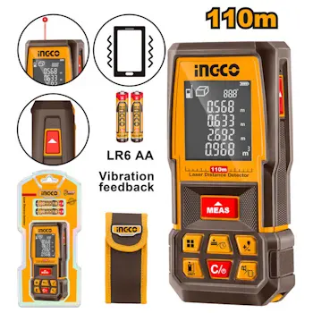 INGCO HLDD10089 laserski daljinomer 110m INGCO HLDD10089 laserski daljinomer 110m