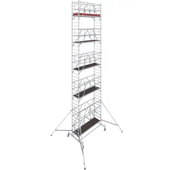 KRAUSE STABILO aluminijumska pokretna skela 2.50x0.75m radna visina 11.40m 772091 KRAUSE STABILO aluminijumska pokretna skela 2.50x0.75m radna visina 11.40m 772091