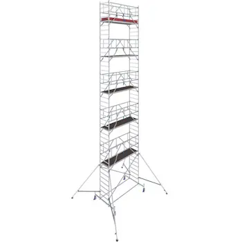KRAUSE STABILO aluminijumska pokretna skela 2.50x0.75m radna visina 12.40m 772107 KRAUSE STABILO aluminijumska pokretna skela 2.50x0.75m radna visina 12.40m 772107