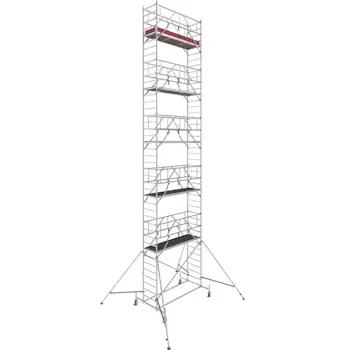 KRAUSE STABILO aluminijumska pokretna skela 2.50x0.75m radna visina 12.40m 772107-1 KRAUSE STABILO aluminijumska pokretna skela 2.50x0.75m radna visina 12.40m 772107-1