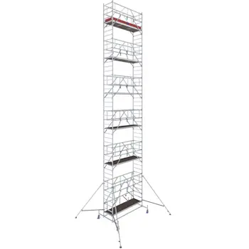 KRAUSE STABILO aluminijumska pokretna skela 2.50x0.75m radna visina 13.40m 772114-1 KRAUSE STABILO aluminijumska pokretna skela 2.50x0.75m radna visina 13.40m 772114-1