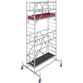 KRAUSE STABILO aluminijumska sklopiva pokretna skela radna visina 5.4m 771032 KRAUSE STABILO aluminijumska sklopiva pokretna skela radna visina 5.4m 771032