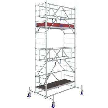 KRAUSE STABILO aluminijumska sklopiva pokretna skela radna visina 5.4m 771032-1 KRAUSE STABILO aluminijumska sklopiva pokretna skela radna visina 5.4m 771032-1