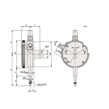 Mitutoyo analogni merni sat - komparater 2109AB-10-1