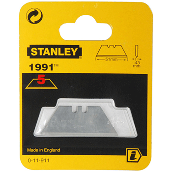 Stanley sečivo trapez malo 5 kom 0-11-911-1