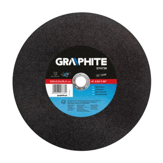 Graphite rezna ploča za metal 355x3.0x25.4mm 57H738