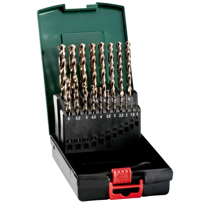 Metabo 19-delni set burgija za metal HSS-CO 627671000 