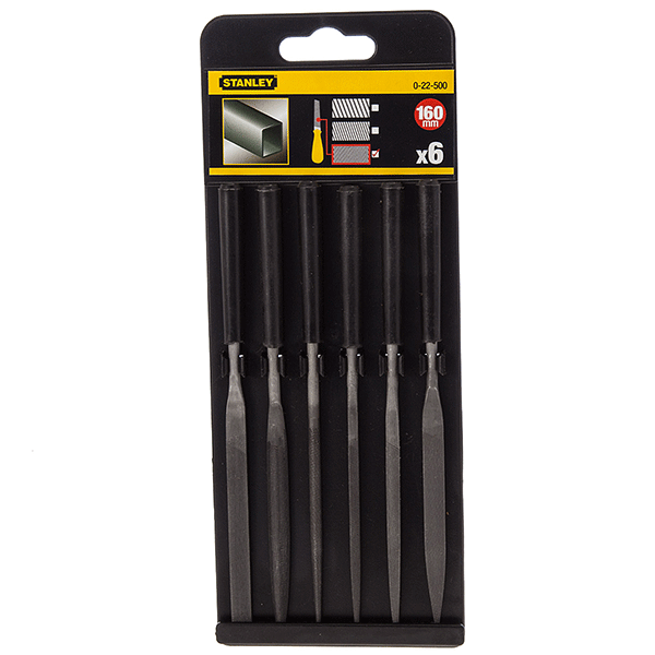 Stanley turpije iglaste fine set 6 kom 0-22-500 Stanley turpije iglaste fine set 6 kom 0-22-500