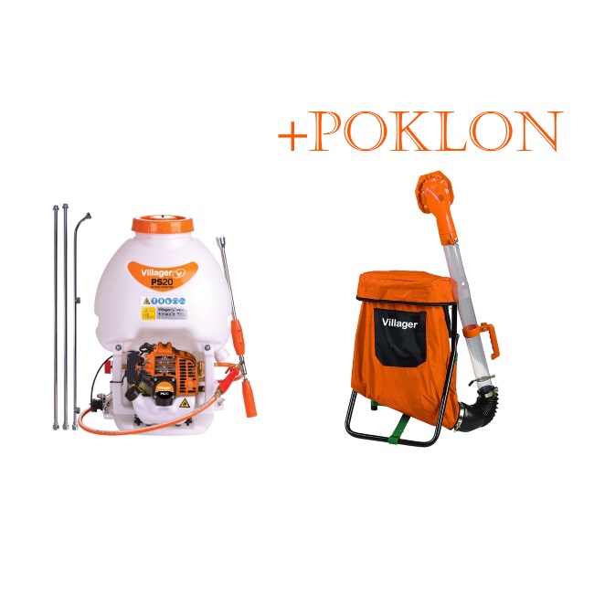 Villager motorna prskalica PS 20 + POKLON Villager rasprskivač VHS 25 Villager motorna prskalica PS 20 + POKLON Villager rasprskivač VHS 25