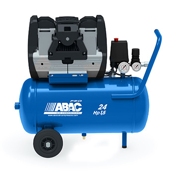 ABAC klipni kompresor POLE POSITION Silent OS15P 24l 1.1kW -1