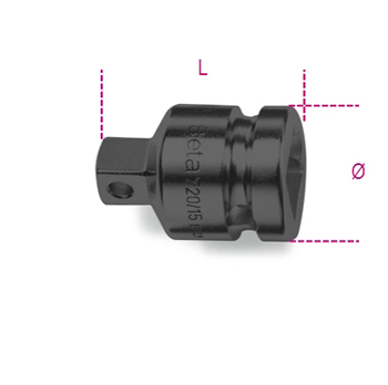 Beta adapter kovani udarni 1/2 Beta adapter kovani udarni 1/2
