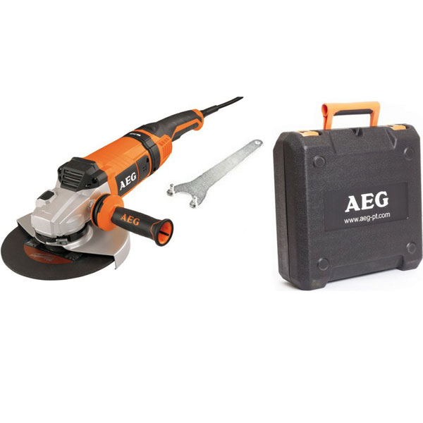 AEG ugaona brusilica 2400W 230mm WS 24-230 GEV AEG ugaona brusilica 2400W 230mm WS 24-230 GEV