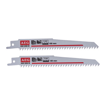 Aeg list za sabljastu testeru 150 x 4 mm 2/1 set Aeg list za sabljastu testeru 150 x 4 mm 2/1 set