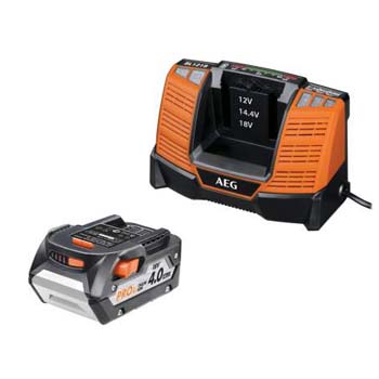 Aeg set baterije 18V 4Ah i punjača SET L1840BL Aeg set baterije 18V 4Ah i punjača SET L1840BL