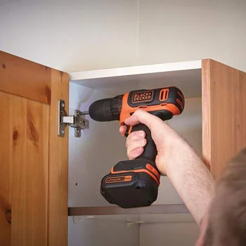 Black&Decker akumulatorska bušilica odvijač 10,8V LI-Ion BDCDD121KA-2