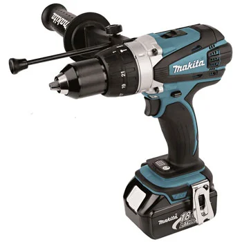 Makita akumulatorska udarna bušilica odvijač DHP458RFJ Makita akumulatorska udarna bušilica odvijač DHP458RFJ